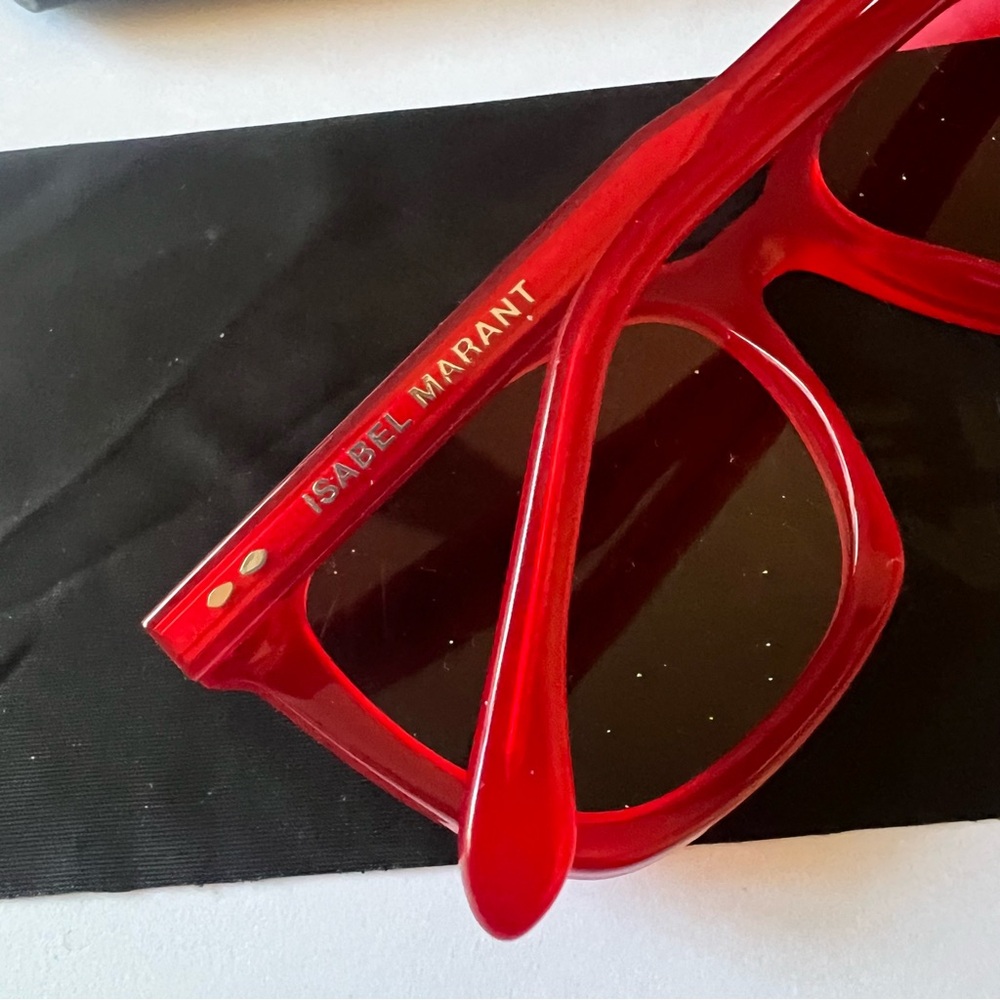 ISABEL MARANT Red Sunglasses Isabel Marant
IM 0010/S C9A/0X NEW WITH CASE - Picture 6 of 16